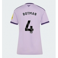 Camiseta Newcastle United Sven Botman #4 Tercera Equipación Replica 2026-27 para mujer mangas cortas